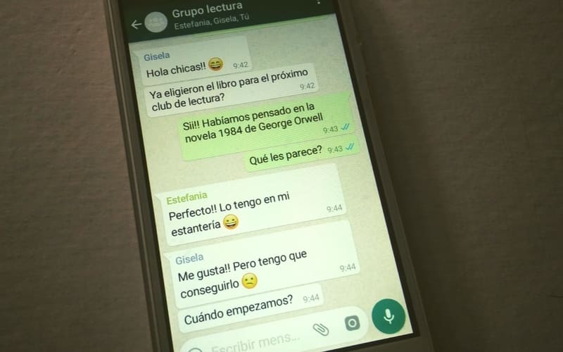 como responder un mensaje en un grupo whatsapp