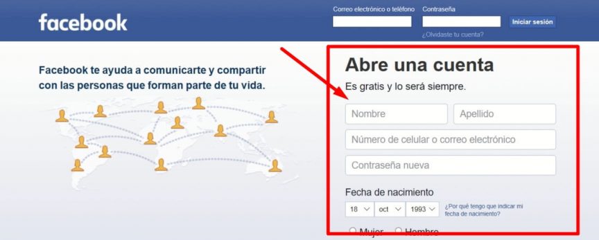 C Mo Crear Una Cuenta En Facebook Mayores Conectados