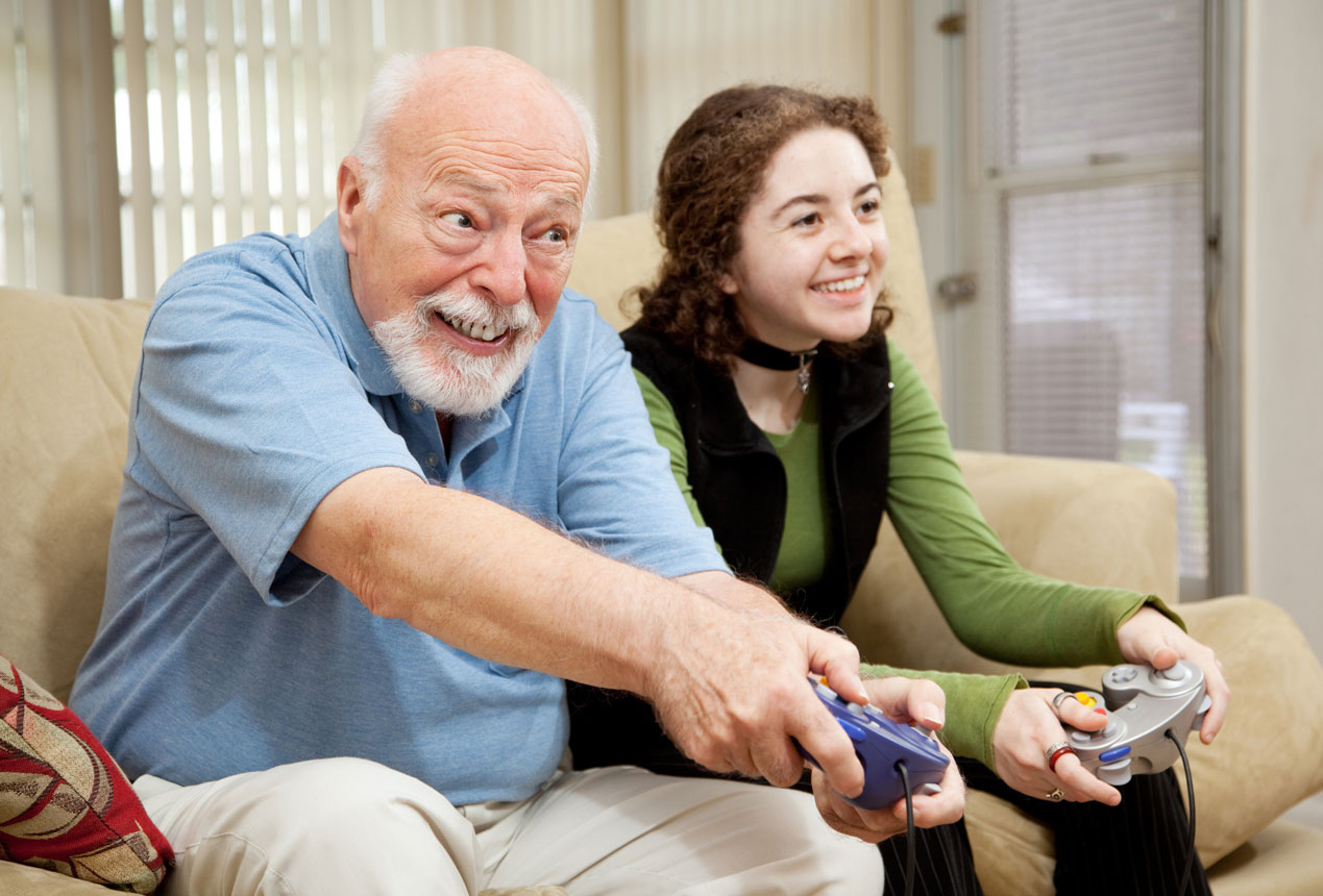 ¿Los videojuegos benefician a los mayores?