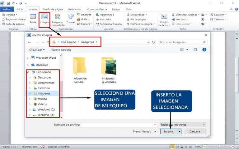 Guía Para Usar Microsoft Word 4 Cómo Añadir Elementos Al Documento 8609