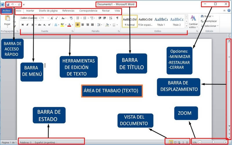 Gu a Para Usar Microsoft Word 1 Primeros Pasos Mayores Conectados