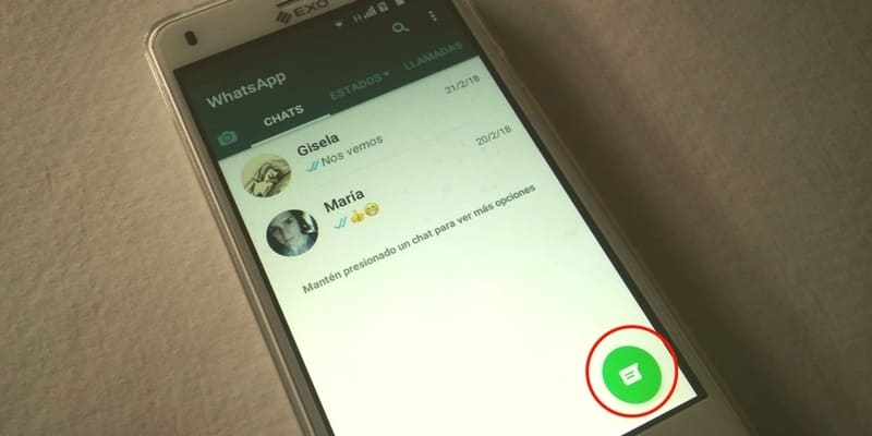 como crear chat grupal whatsapp