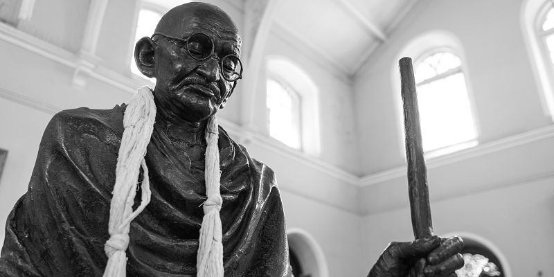 Gandhi expresó la importancia de tener buen humor a diario