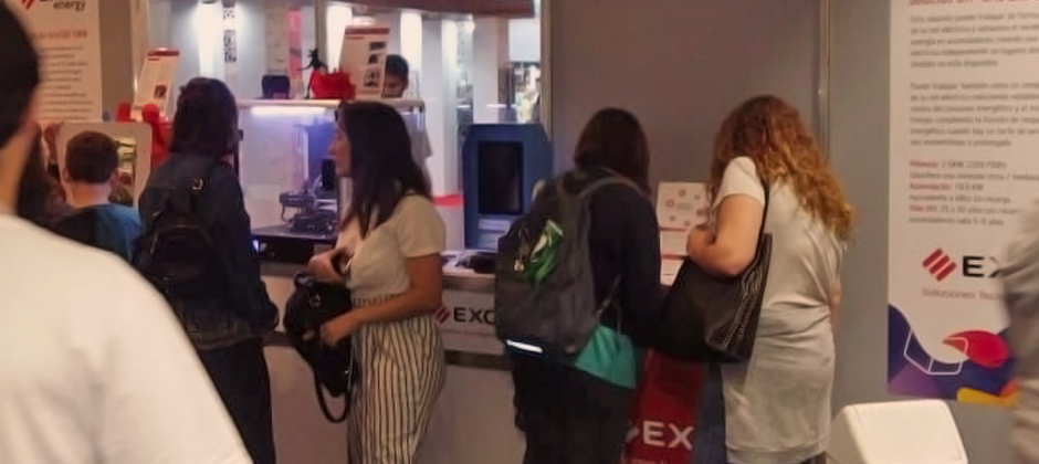 Stand de EXO Soluciones Tecnológicas en la 44ª Feria Internacional del Libro de Buenos Aires