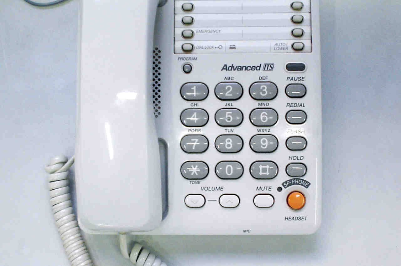 imagen de un teléfono para aclarar casos de estafa telefónica