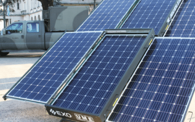 EXO diseñó la Unidad Móvil de Energía Solar para abastecer al Ejército Argentino durante la pandemia