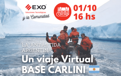 Viaje virtual a la Base Carlini en la Antártida Argentina