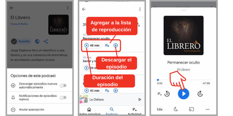 los podcasts